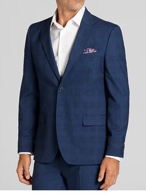 Nautica Men's Deep Navy Two-Button Suit Jacket